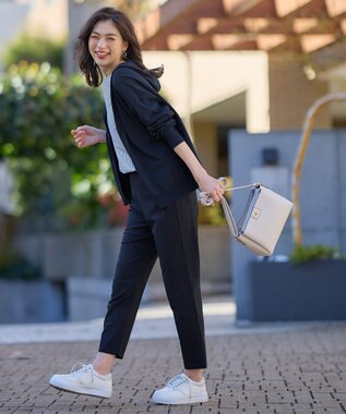 ANY ニットフーディーカーディガン ネイビー