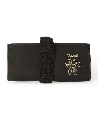 Chacott ギャザーロールケース ブラック