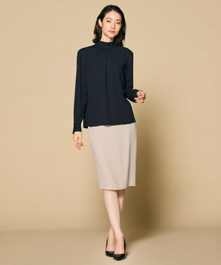 BEIGE， 【洗える】CINDY / タイトスカート Sand × Black