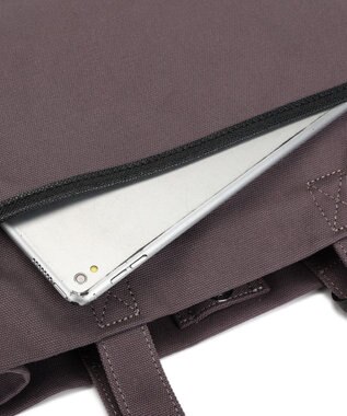 style code 【MERCURYDUO/マーキュリーデュオ】カードケース付　キャンバストートバッグ 推し活バッグ パープル