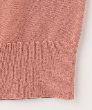 J.PRESS LADIES S 【洗える・抗菌防臭】コットンアセテート ドルマン カーディガン ピンク系