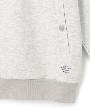 J.PRESS MEN 【KING SIZE】ダブルフェイス トラックジャケット グレー系1