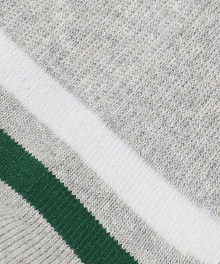 23区GOLF 【MEN】ロゴ ショートソックス ライトグレー系