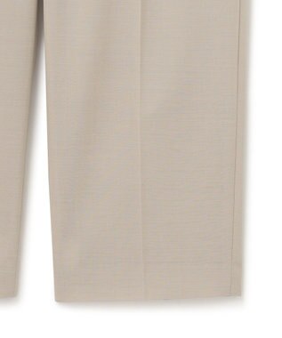 ICB 【洗える】 サマーウールトロ ストレートパンツ ライトオリーブ系