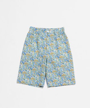 LENO LIBERTY PRINT SHORTS / リバティプリントショーツ BLUE
