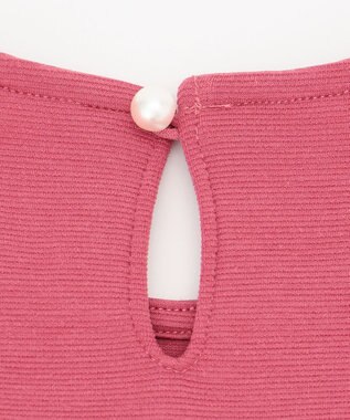 組曲 KIDS 【80-100cm】グログランワンピース オールドローズ系