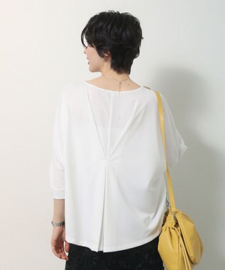 Green Parks 【優秀ブラウス】マルチ機能バックデザインブラウス Off White