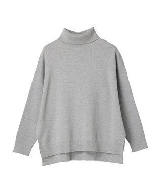 AMERICAN HOLIC バイパチタートルネックニットプルオーバー Light Gray Mixture