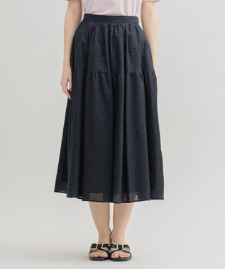 TOCCA 【洗える】BEACH PARASOL スカート ネイビー系