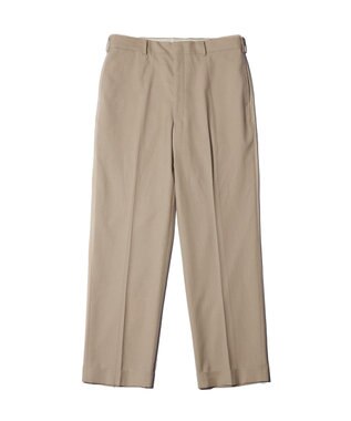 J.PRESS MEN 【J.PRESS ORIGINALS】Magic Cuba Wool Cotton Hopsack Spindle Piped stem１tuck / Made in Japan ベージュ系