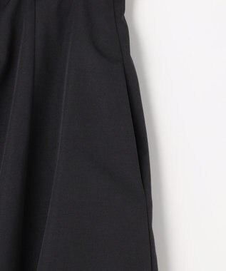 組曲 L 【先行予約】ソフトクロスバルーン スカート ブラック系