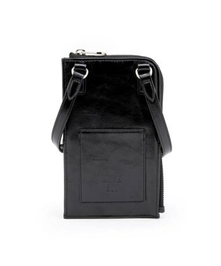 ANNA SUI ポピー スマホショルダー クロ