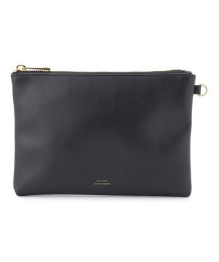 23区 【先行予約】メッシュコンビ ポーチ付き トートバッグ ベージュ×ブラック