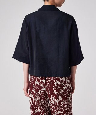 Paul Smith オープンカラー シアーシャツ ネイビー