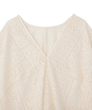 AMERICAN HOLIC レースコクーンプルオーバー Ivory