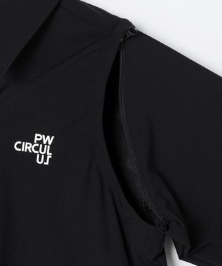 PW CIRCULUS 【着回し力2倍 / 2WAY】【WOMEN】袖2WAY デタッチャブルワンピース ゴルフウェア レディース ブラック系