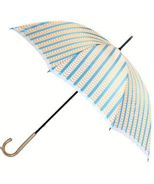 槇田商店 Stig Lindberg DRAPES オレンジ 長傘 オレンジ