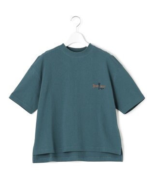 J.PRESS YORK STREET 【WOMEN】ショート丈　プルオーバー ダークグリーン系