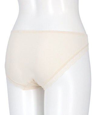 Wing ショーツ アウターにひびきにくい KB3000とペア やさしいフィット感 【ナチュラルアップブラ】 はきこみ丈あさめ KF3010 ウイング／ワコール クリーム