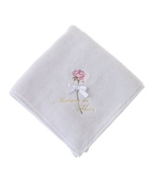 ローズ刺繍タオルハンカチ / Maison de FLEUR | ファッション通販