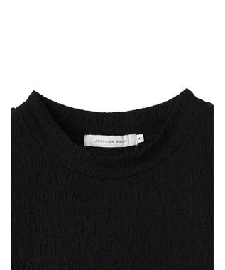 AMERICAN HOLIC フクレジャガードカットプルオーバー Black