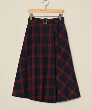 ONWARD Reuse Park 【any SiS】スカート秋冬 レッド