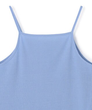 BEIGE， 【洗える・Oggi 10月号掲載】MARINO / コットンリブキャミソール Sky