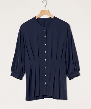 ONWARD Reuse Park 【組曲】ブラウス春夏 ネイビー