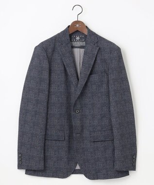 JOSEPH ABBOUD 【イージーケア・多機能】人気 ライトウェーブ ジャケット ネイビー系4