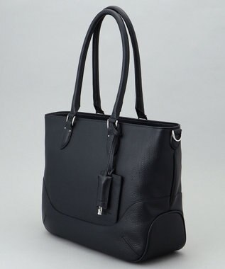 GOTAIRIKU 日本製【PELLE MORBIDA】2WAY シュリンクレザートートバッグ ネイビー系