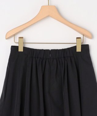 組曲 L ソフトクロスバルーン スカート ブラック系
