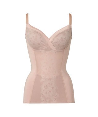 BRADELIS New York 【カヤビューティーラボ】はくだけ簡単!スタイルメイクブラキャミ24  補正 シェイパー ローズベージュ