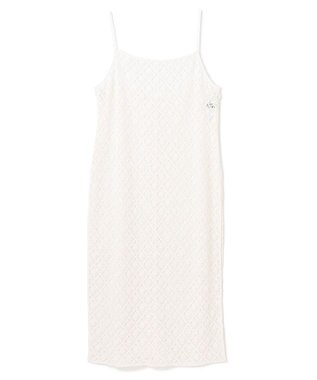 uncrave ジオメトリックレース キャミソールワンピース オフ