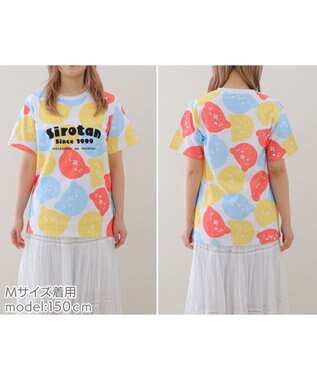 Mother garden しろたん Tシャツ 半袖  《総柄》 ユニセックス 総柄