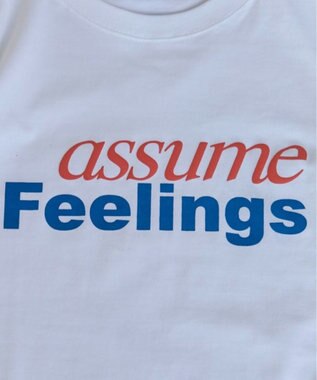 WEGO 【ANGIE VINTAGE】ロゴプリントロンT ホワイト