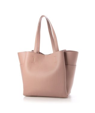 LA BAGAGERIE 【MONICA】収納いっぱいA4トート ダークピンク