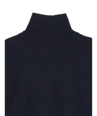 Green Parks もちやわ　モックネックプルオーバー Navy