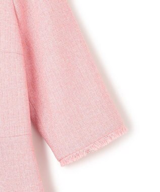 TOCCA 【洗える・消臭】MIST TWEED ドレス ピンク系5
