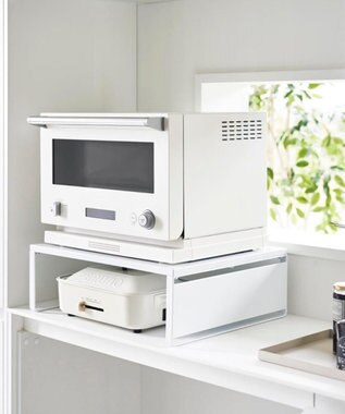 tower オーブンレンジラック タワー ホワイト ホワイト