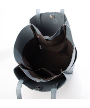 LA BAGAGERIE 【MONICA】収納いっぱいA4トート ダークブルー