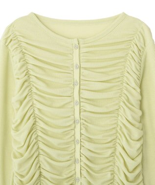 CRAFT STANDARD BOUTIQUE シャーリングカーディガン Lime Green