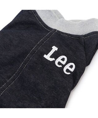 PET PARADISE Ｌｅｅ ニット デニム ロンパース 小型犬 紺（ネイビー・インディゴ）
