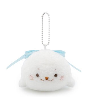 Mother garden しろたん リボンキーホルダー 《しろたん》