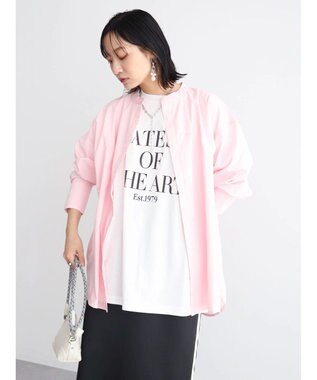 Green Parks ロゴ半袖チュニック Off White