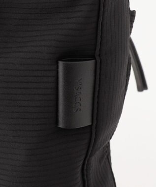 Y'SACCS コーデュロイライクナイロンショルダー ブラック