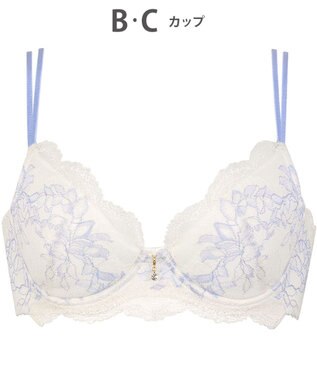 Wing Wing Lesiage 【1000シリーズ】 3/4カップブラ PB1000 ウイング／ワコール シェルベージュ