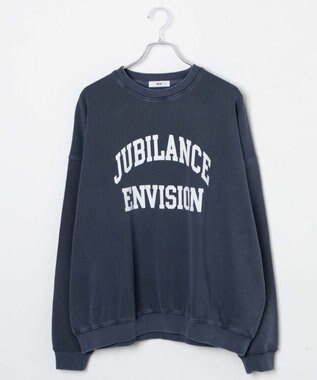 WEGO ピグメントスウェット ネイビー