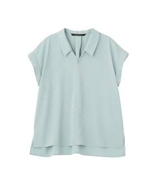 YECCA VECCA 2wayストライプリボンブラウス Mint