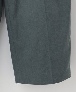 J.PRESS LADIES 【洗える】コットンセルロース チノ パンツ スモーキーグリーン系