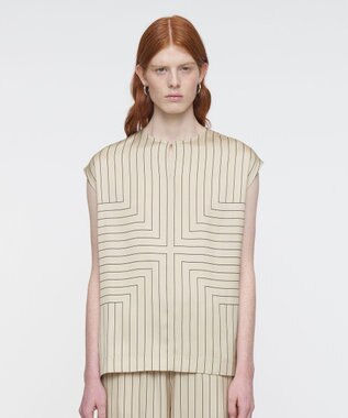  ジオメトリック アニメーション　ブラウス